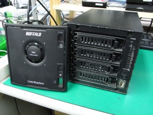 Linkstation LS-Q2.0TL/R5のデータ復旧