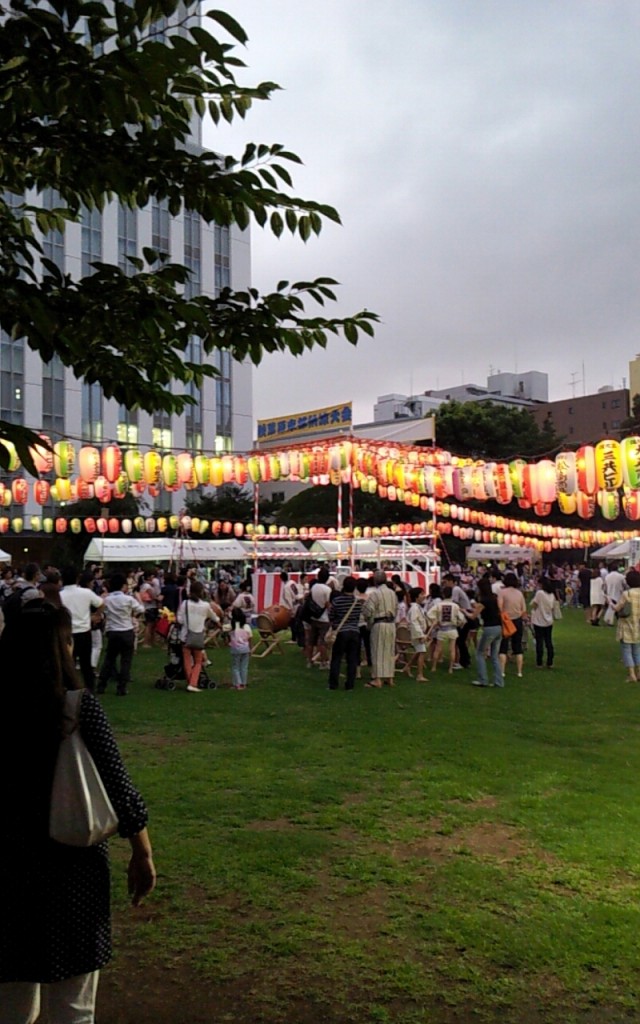 和泉公園で行われていた秋葉原東部納涼大会(2013)