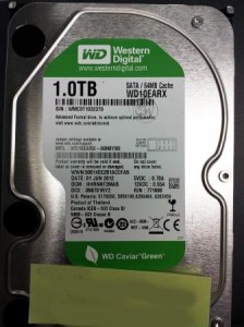 WesternDigital純正のハードディスク診断ツールを使って不良セクタを診断してみる