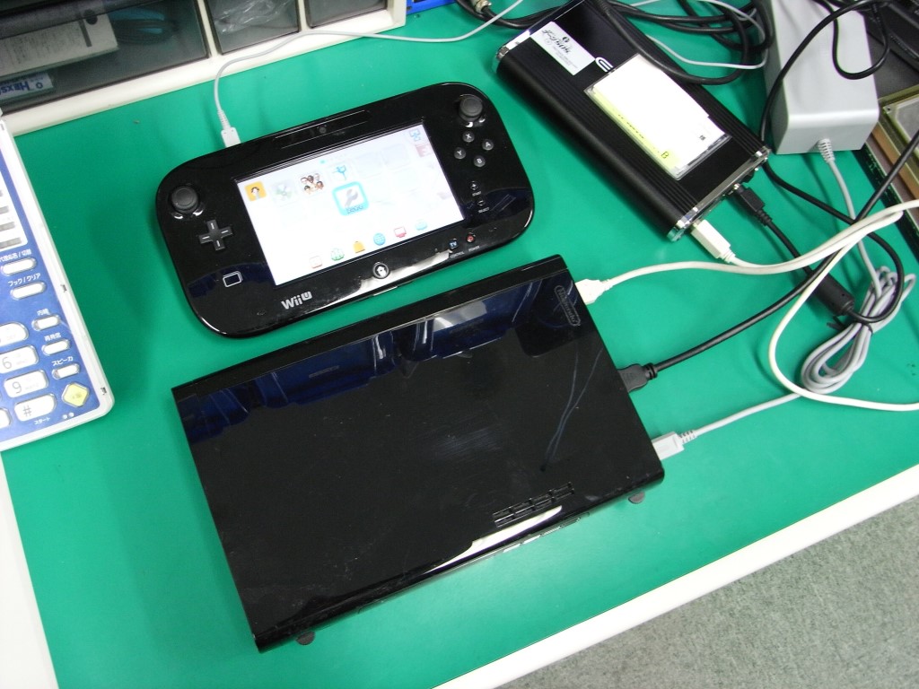 ニンテンドー Wii U 外付けハードディスクのデータ復旧 東京 秋葉原のデータ復旧専門店 データsos