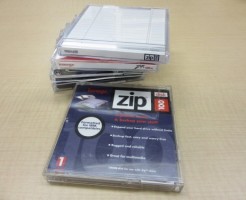 Zip100メディアのデータをCD-ROMにコンバート