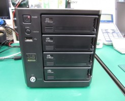 IO DATA LANDISK XR HDL-XR6.0 RAID5 停電のためシャットダウンした後起動しない