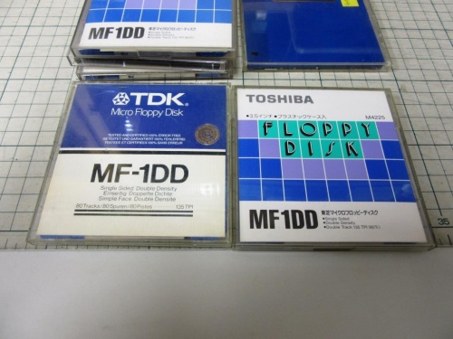 東芝とTDKのMF-1DD