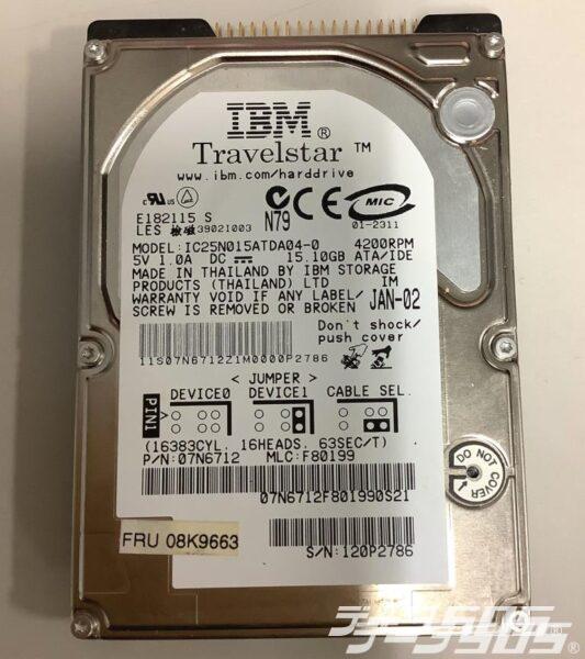 IBM Travelstar IC25N015ATDA04-0