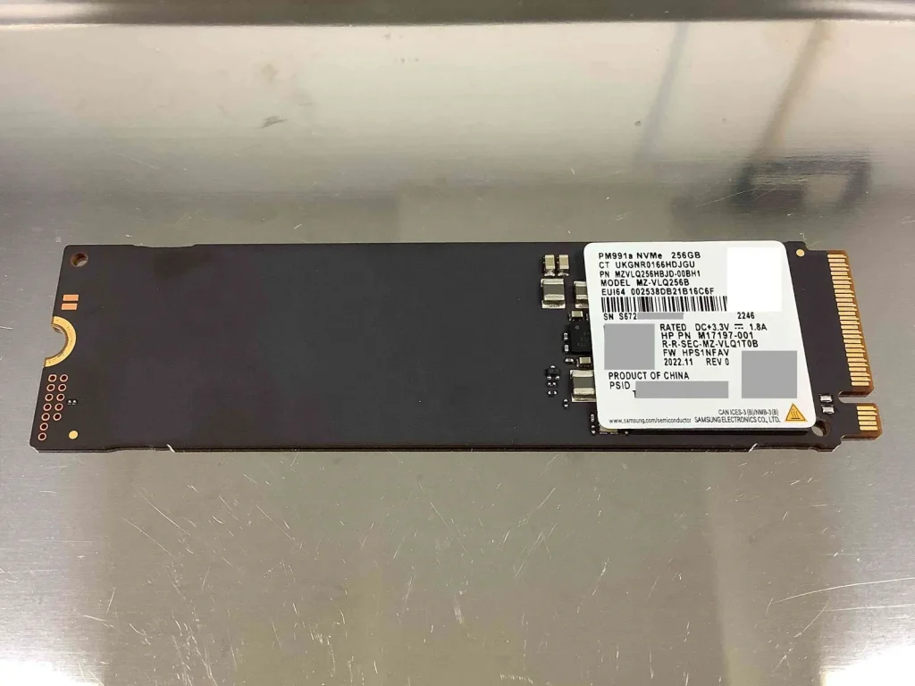 Samsung SSD PM991a