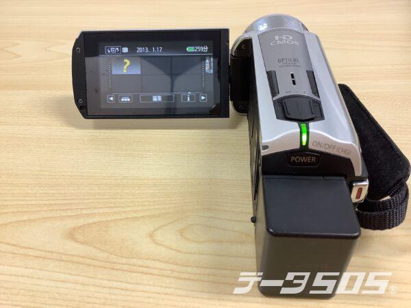 Canon iVIS HF R30 内蔵メモリに保存していた動画が?マークになって再生できない