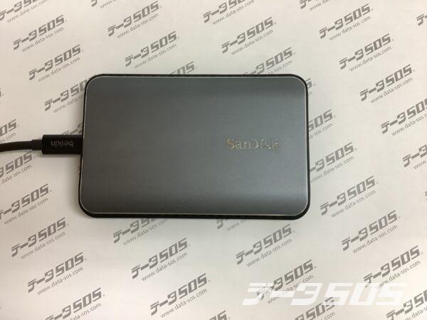 SanDisk Extreme 900 急にMacで認識しなくなってしまった