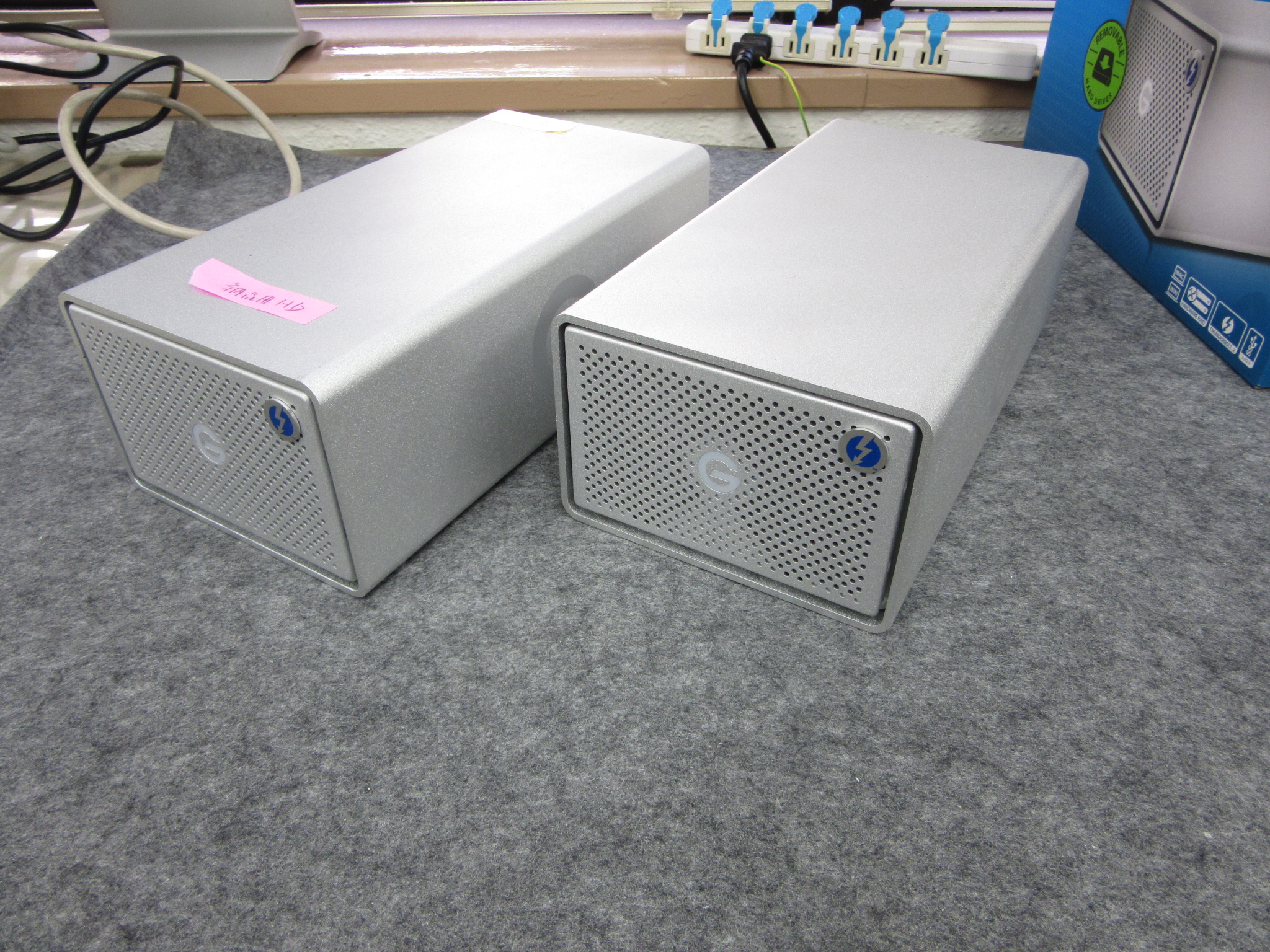 G-RAID with Thunderbolt 0G04096 RAID0 12TB パーティションが認識されなくなった