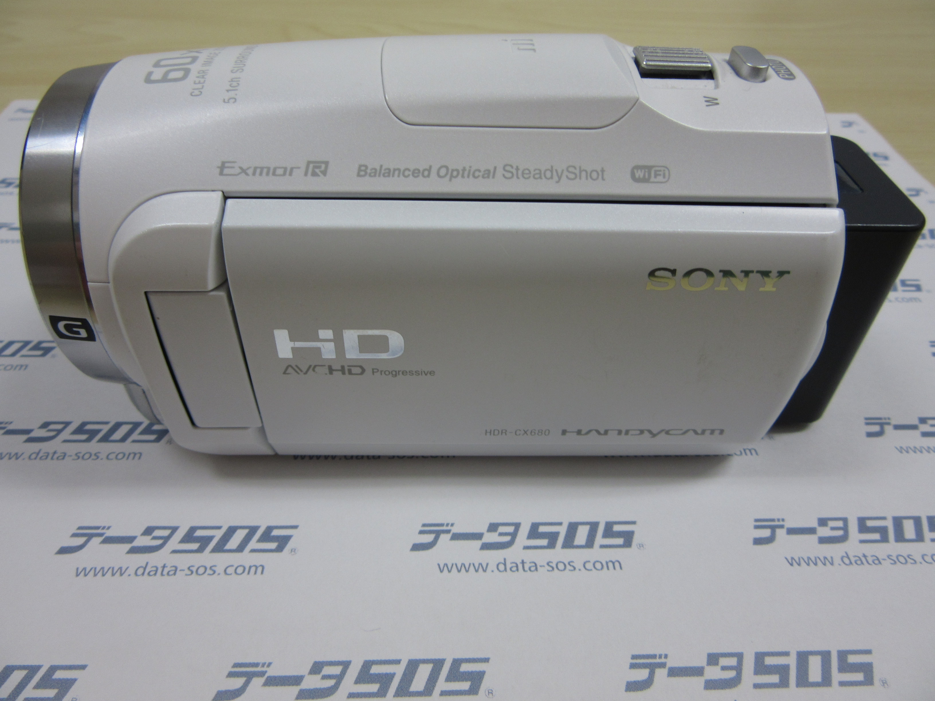 SONY HANDYCAM HDR-CX680 お子様が誤って動画を消してしまった